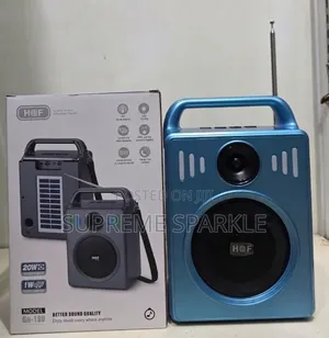 H at F (Or H at F) Gu-180, Wireless Speaker. Radio