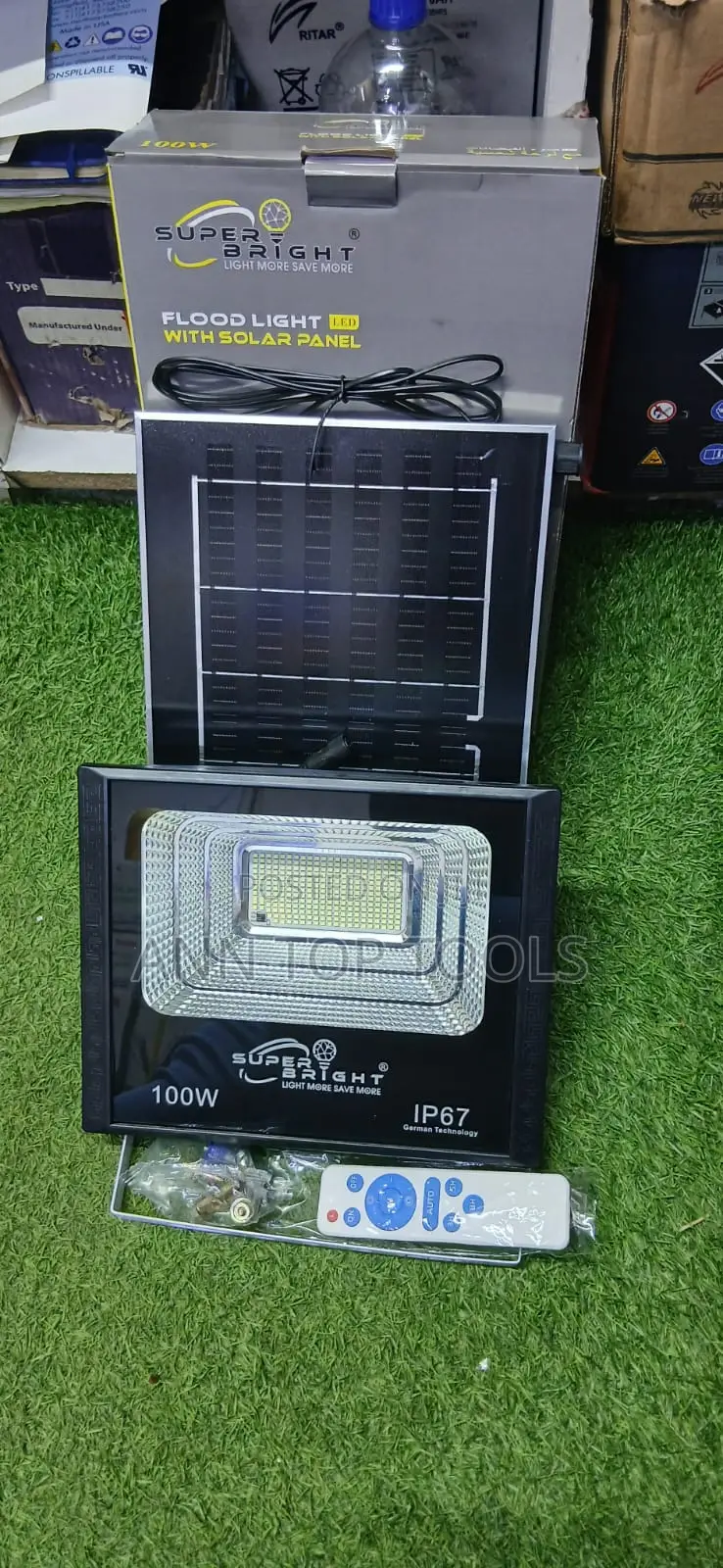 100 Watts Super Bright Solar Floodlight