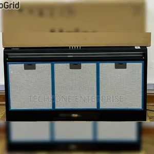 Haier 90cm Professional Kitchen Chimney Hood Hxp90p-S500b 