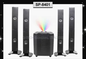 Ailipu 5.1 Channel Multimedia Tallboy System Sp-8401