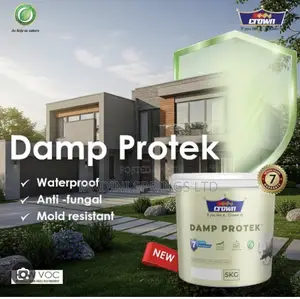 Crown Damp Protek, Anti-Damp Primer/Sealer (Antidamp Technology, 5kgs)