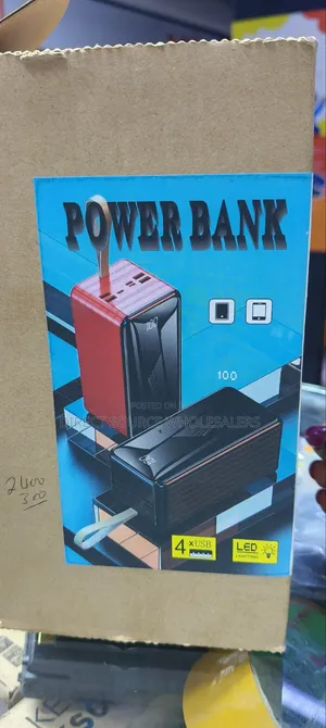 100000mah Portable Power Bank With Led Display