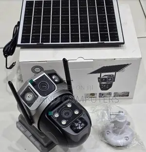 4g Dual Lens Solar Powered CCTV Outdoor Wireless Camera With Simcard