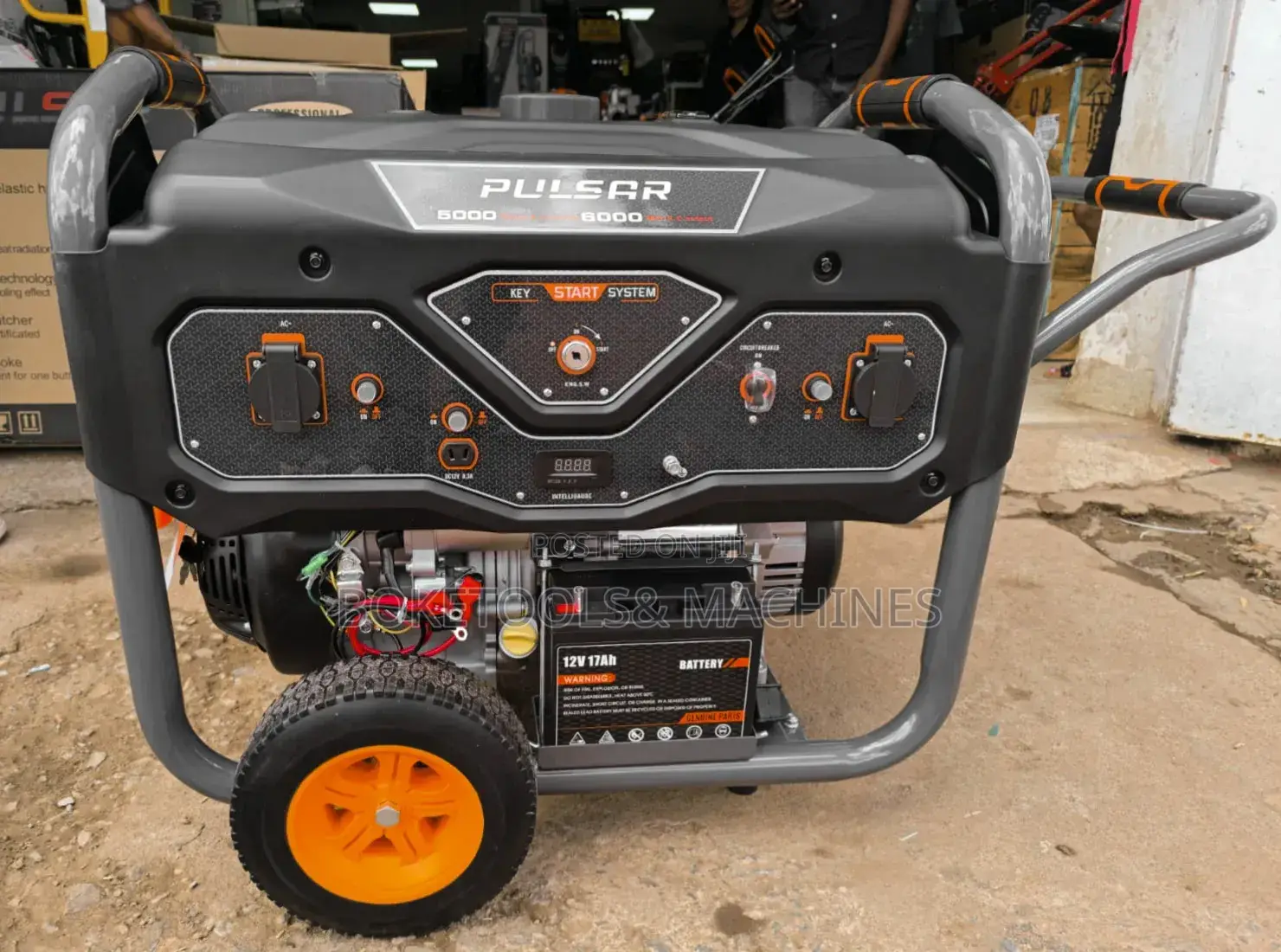Pulsar Gasoline Generator Single Phase 10kva