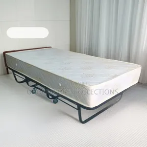 Rollaway Bed With 8′′ Mattress N 4 Wheels 4 Easy Movement195x95x40 Cm