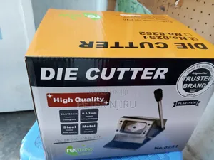 The Bright Office Die Cutter No. 8251 Is a Heavy-Duty, Manual Tablet