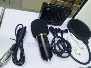 Bm-800 V8 Sound Card Mic Kit Arm Stand Gaming Podcast Set