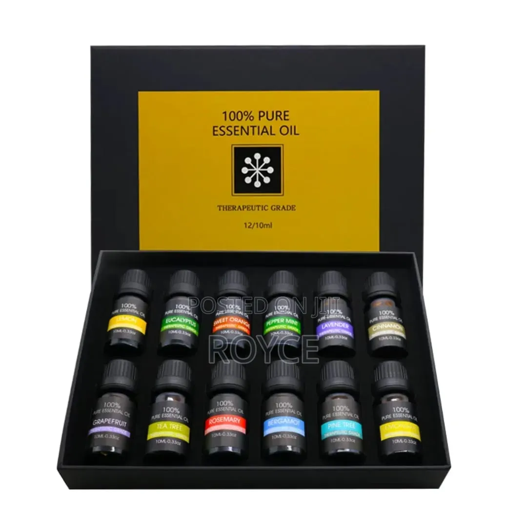 12pcs Natural Aromatherapy Essential Oil Set