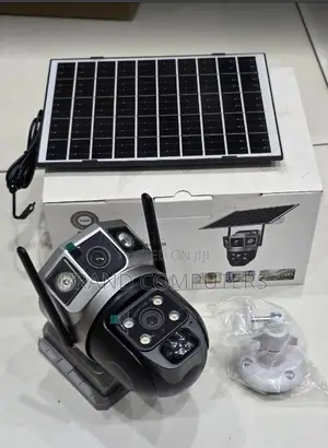 V380 CCTV 4g 4mp Solar Camera Sim Card Wireless With Dual Lens Cameras