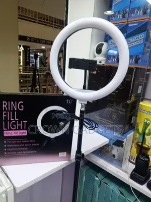 10 Inch Led Ring Light Tripod Stand Phone Holder Fill Light