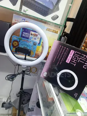 10 Inch Ring Light Adjustable Brightness Color Temperature
