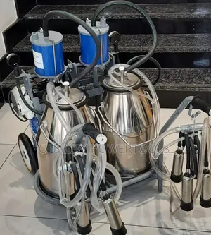 Effortless Double Barrel Milking Machine
