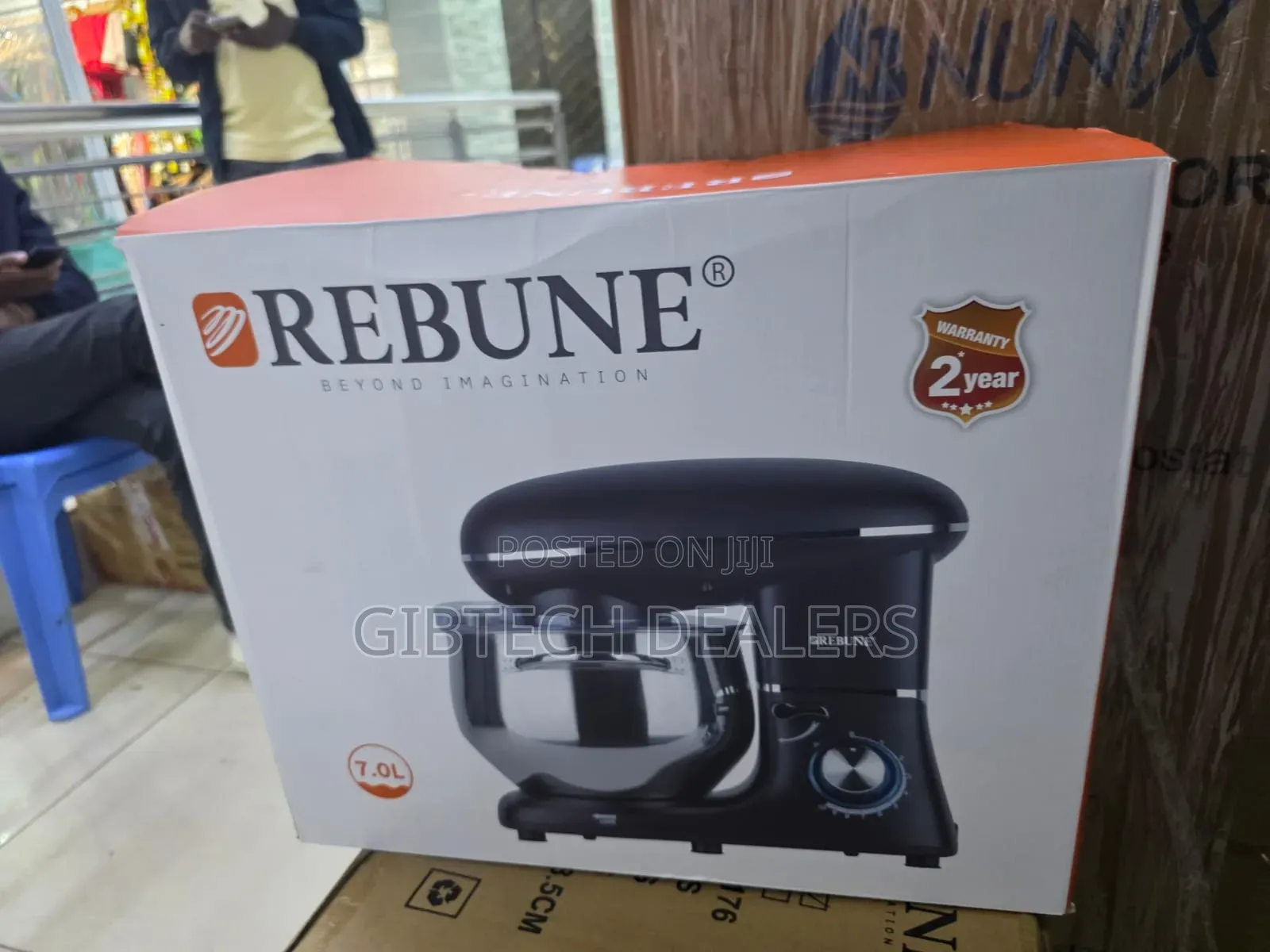 Dough Mixer 7 LTRS Rebune