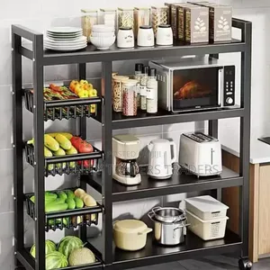 Multifunctional Strong Metallic Kitchen Rack