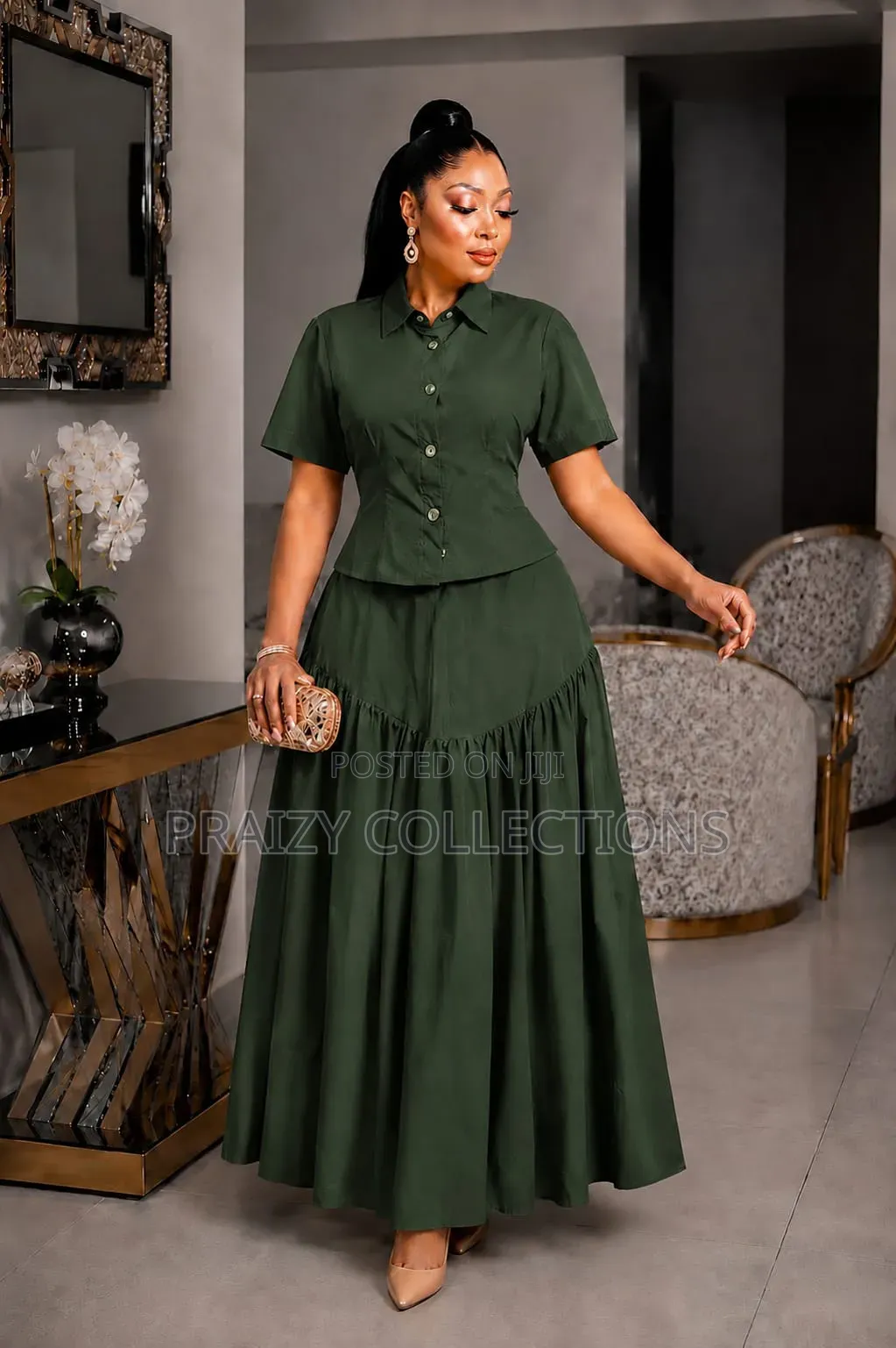 Cute Elegant 2pc Skirt