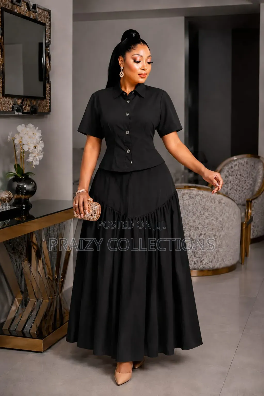 Cute Elegant 2pc Skirt