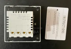 Insert Card Power Switch Grey