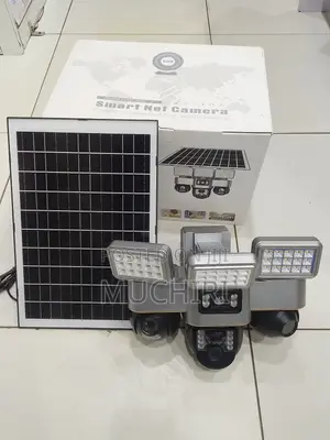 4g Triple Lens Floodlight Camera V380 App Compatible