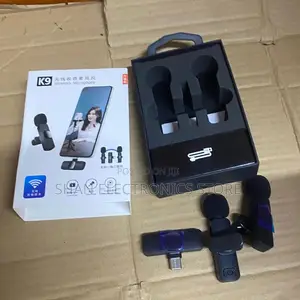 Live Wireless Lavalier Microphone for Phones