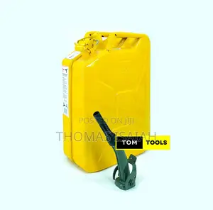 Heavy 20l Metal Fuel Jerry Can With Spout Nozzle