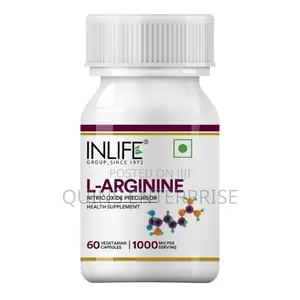 L-Arginine 1000mg Caps 60
