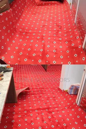 Red Vip Carpet Designed for Large Space Coverage