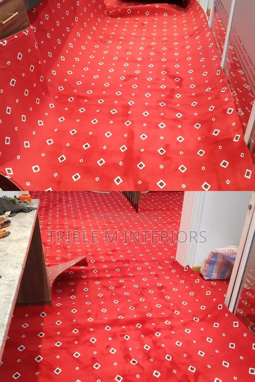 Red Vip Carpet Designed for Large Space Coverage