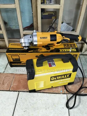 Heavy Duty Dewalt Angle Grinder 2600w and Welding Machine Mma 500 Amps