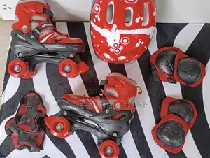 Kids Skate Shoes With Protective Gears