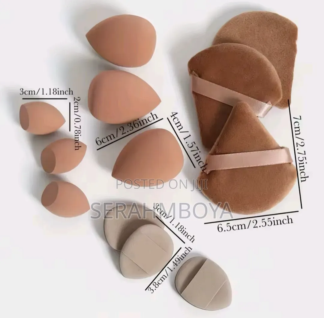 12-Piece All-Purpose Makeup Sponge Set