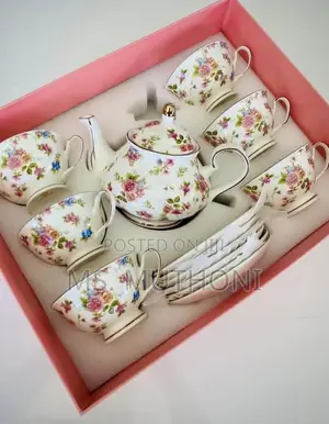 13 PCS Bone China Tea Gift  Set*