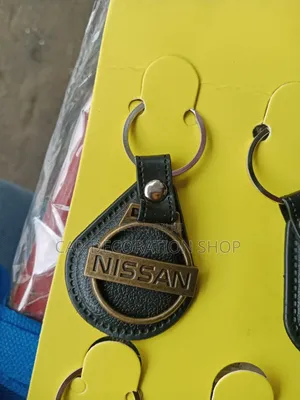 Nissan Pu Leather Strap Key Holder