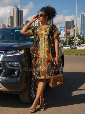 African Embroidered Long Dresses(Batik)