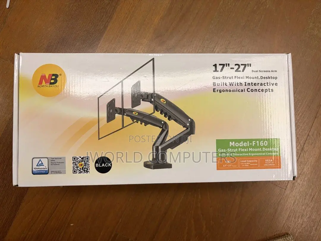 North Bayou F160 Dual Screens Arm