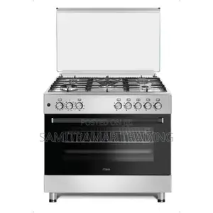 Mst905g2wef10hi Mika Standing Cooker 90x60cm 5 Gas Burners (2 Wok)