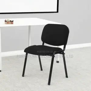 Armless Fabric Medium Back Tosca Chair