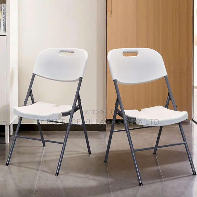 Foldable Armless Student Plastic Chair