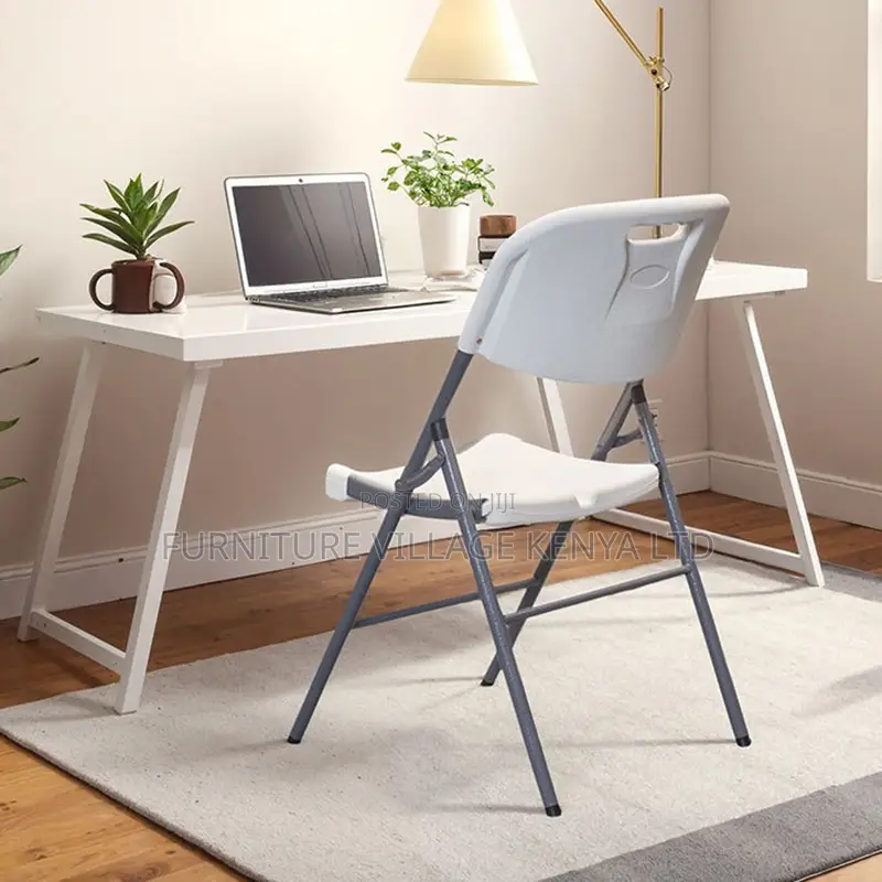 Foldable Armless Student Plastic Chair
