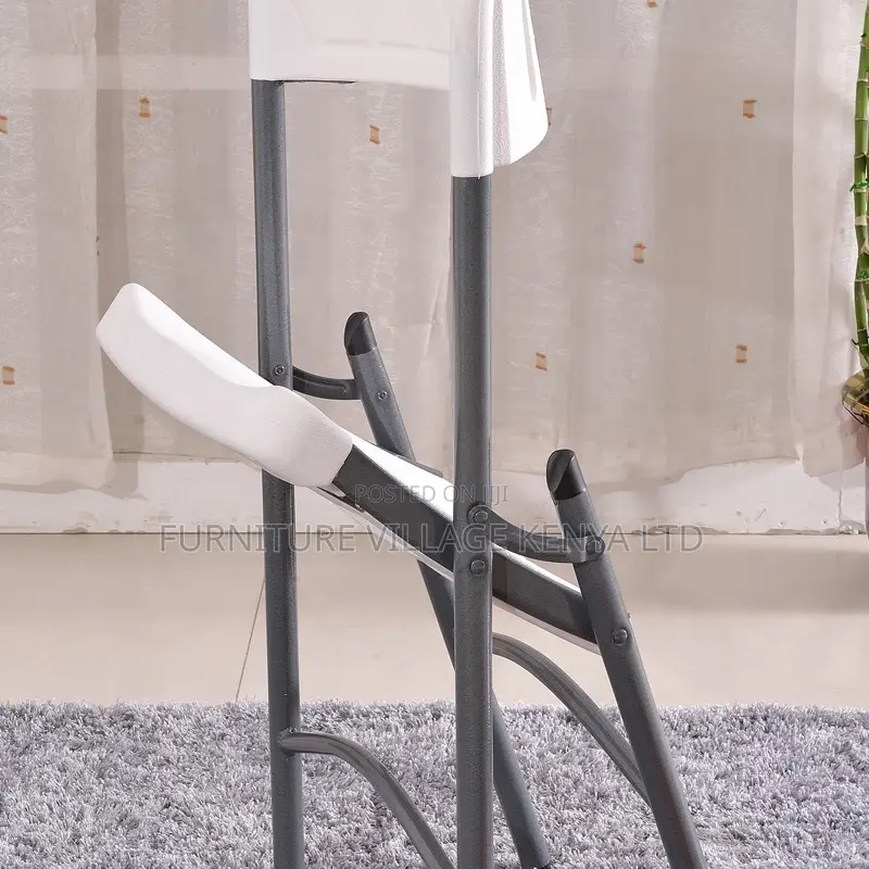 Foldable Armless Student Plastic Chair