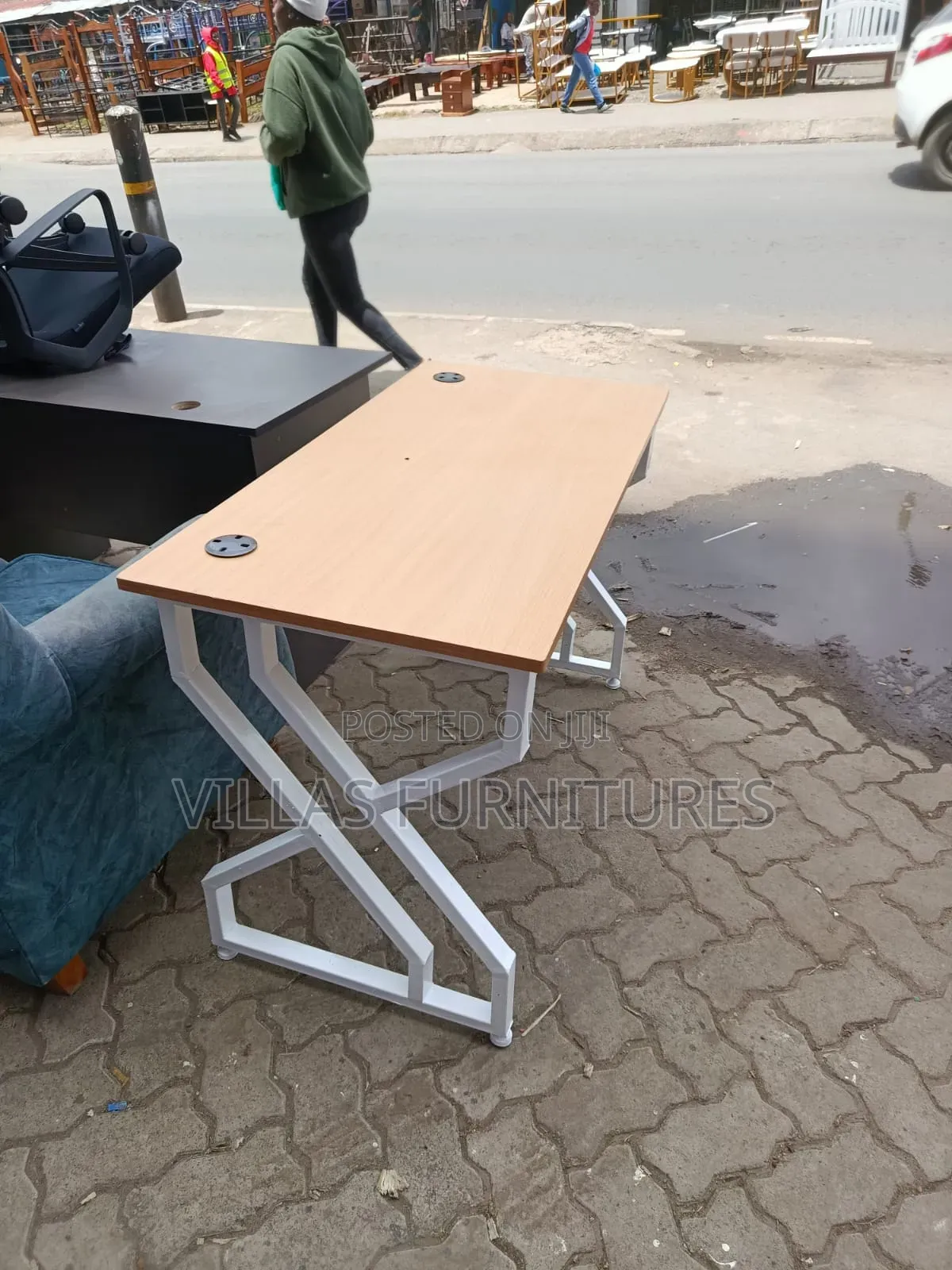 School College Metallic Study Table -Long Lasting