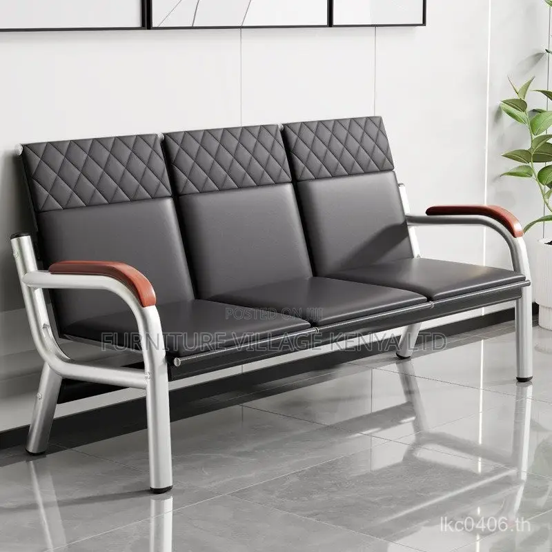Modern 5-Seater Executive Office Visitor's Sofa Set
