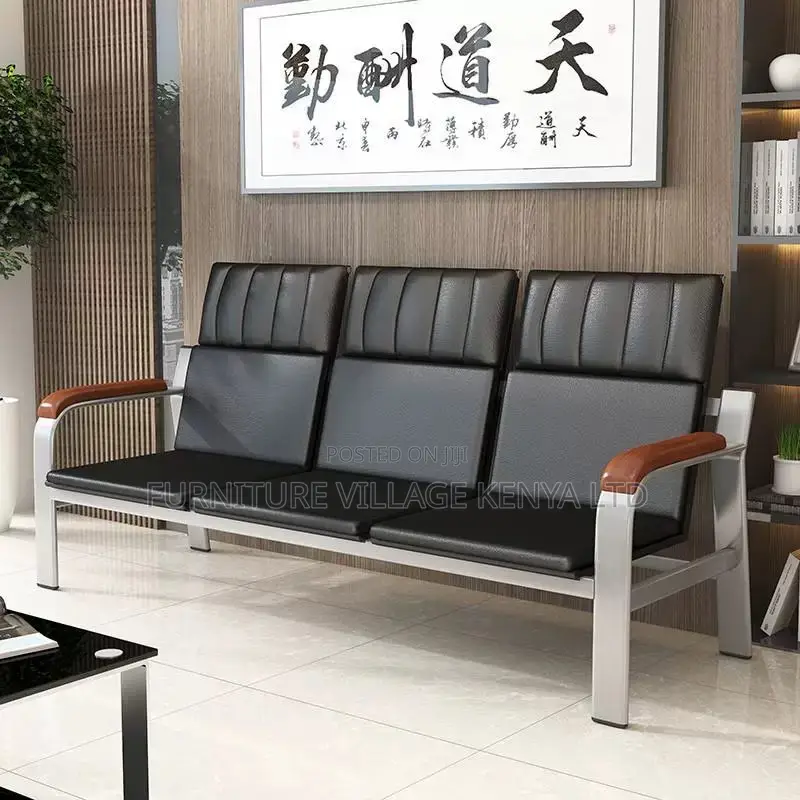Modern 5-Seater Executive Office Visitor's Sofa Set