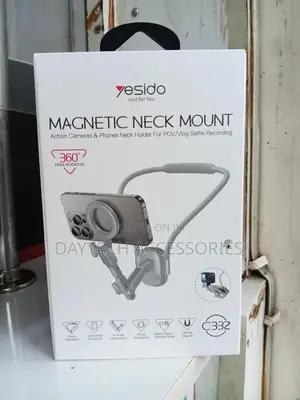 Yesido Anti Shake Foldable Magnetic Stand for Smartphones.