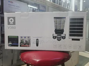 V380 Pro Solar Street Light PTZ Flood Light Camera.
