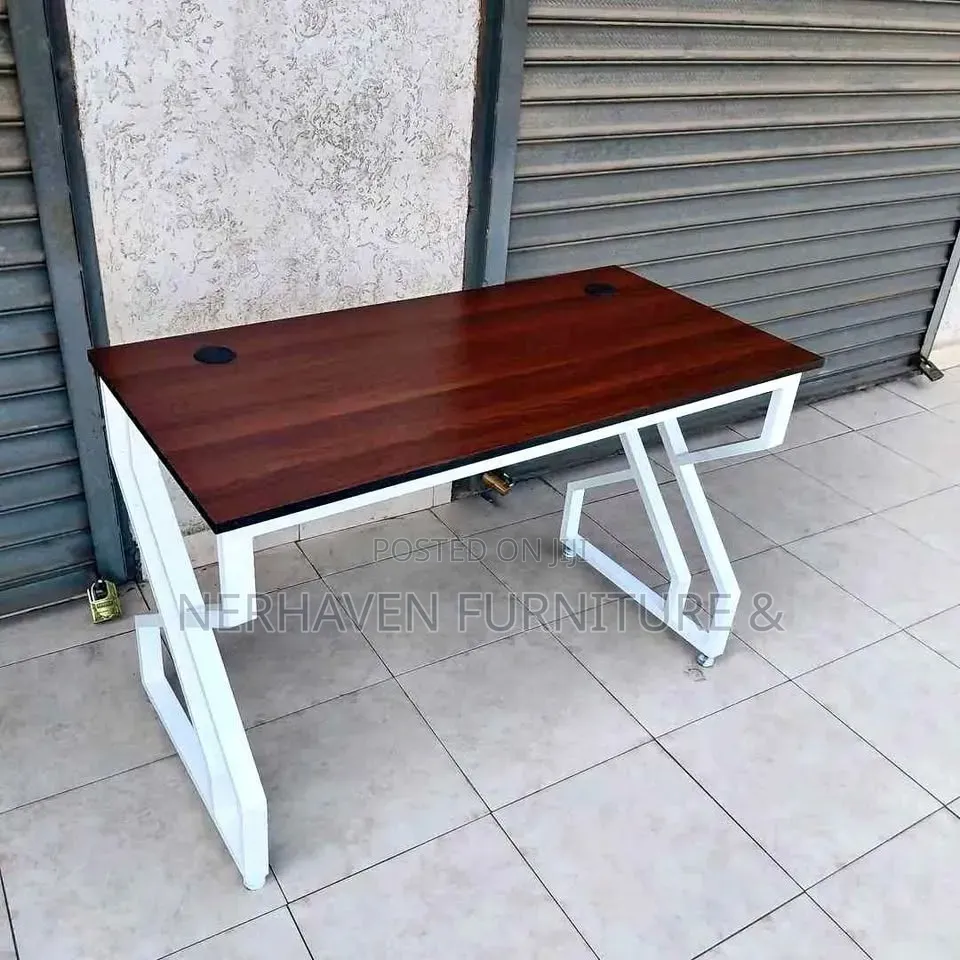 Office Metallic Study Desk - Modern Home Study Desk