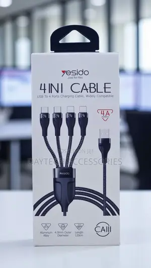 Yesido 4in1 Cable (Usb to 4ports Charging Cable)