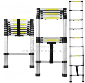 Aluminium Single Telescopic Ladder 2.6m