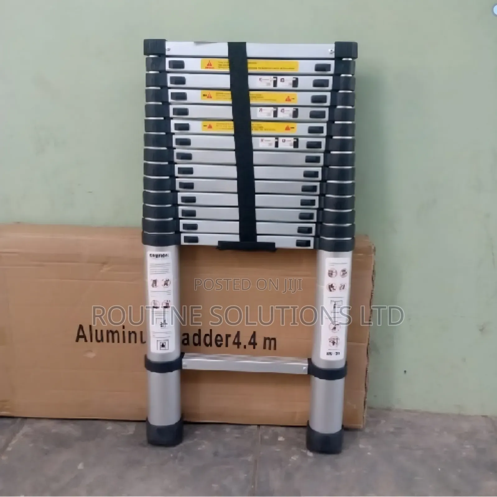 Aluminium Single Telescopic Ladder
