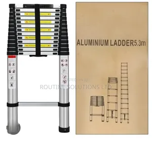 Aluminium Single Telescopic Ladder 5.3m