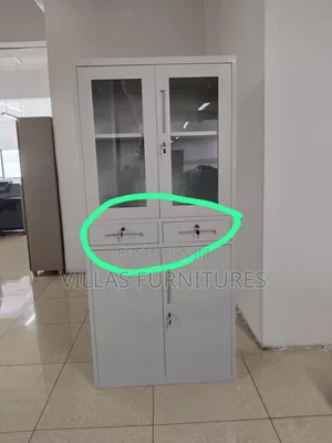Modern Metallic Filling Cabinet With 4 Doors